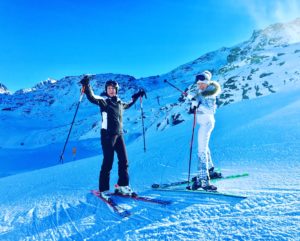 Skiing in Switzerland